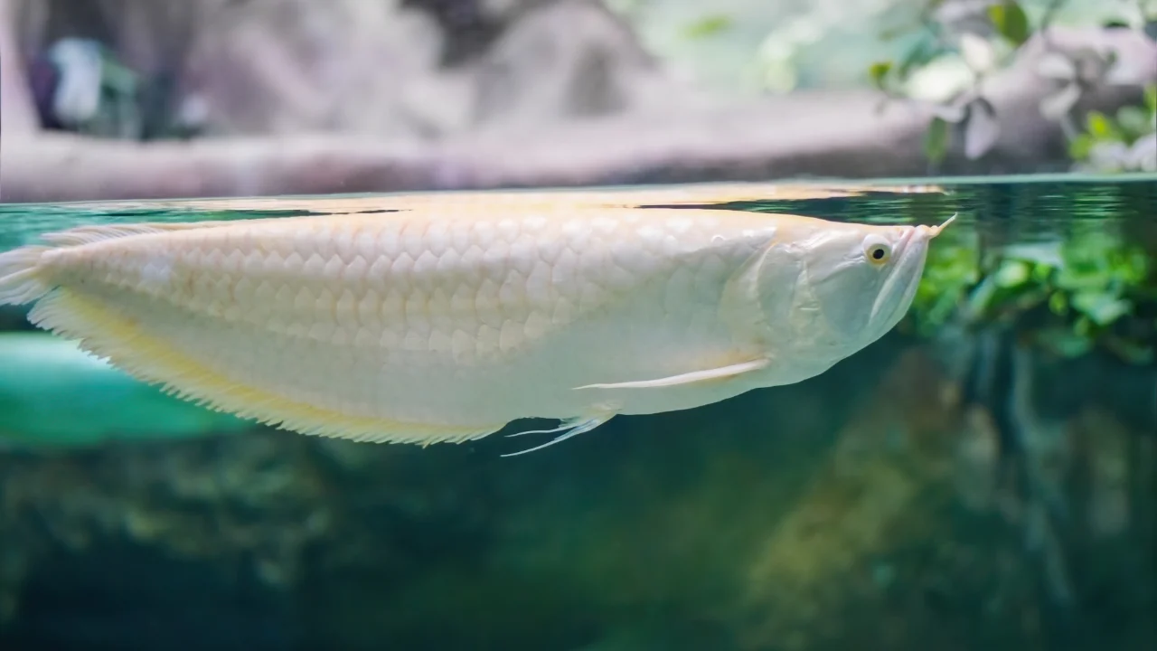Albino Arowana – 14 inch