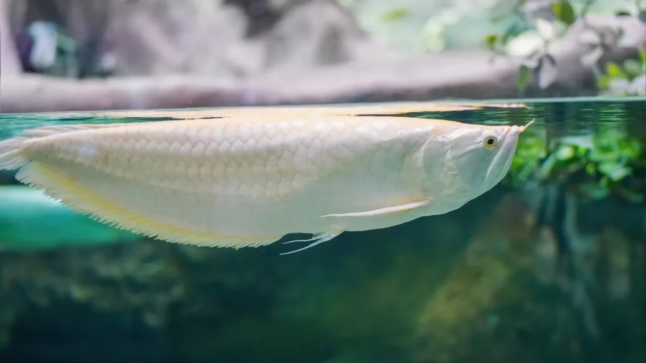 Albino Arowana – 14 inch